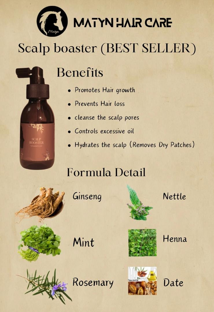 Scalp Treatment for HAIR GROWTH