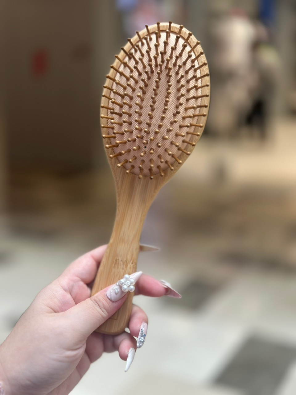 Bamboo Oval hair brush