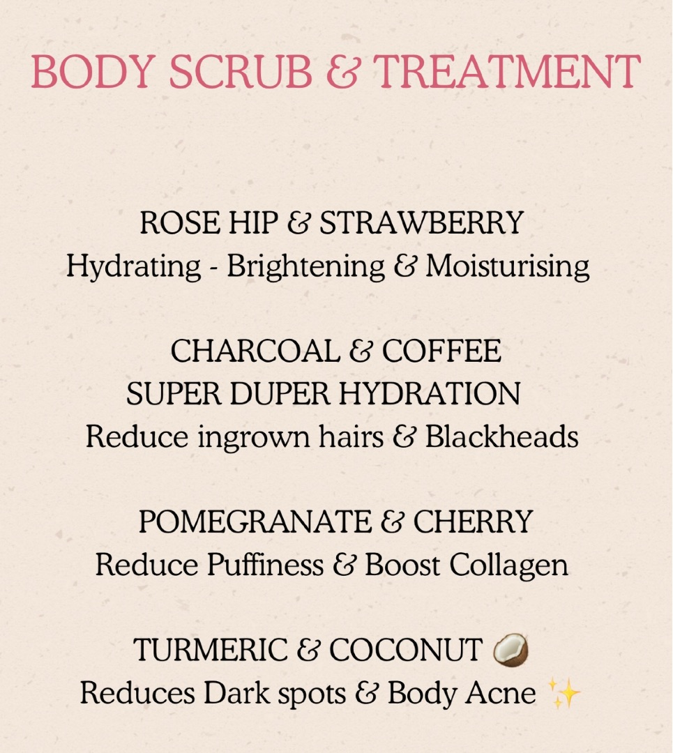ROSE HIP & STRAWBERRY - Body Scrub + Treatment - 250ml