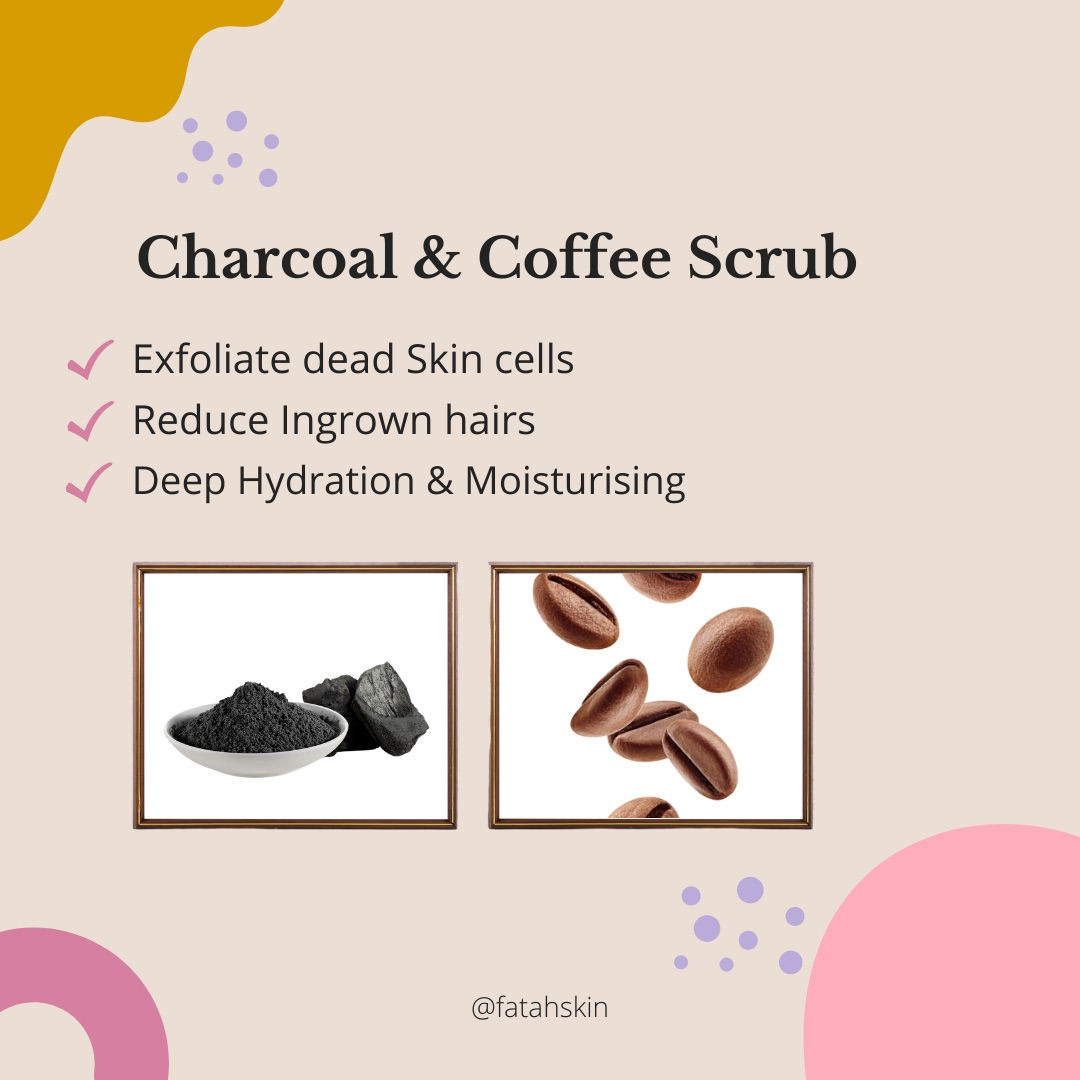 CHARCOAL & COFFEE - Body Scrub + Treatment - 250ml
