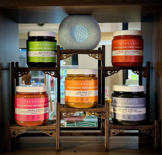 Body Scrub + Treatment Full Set