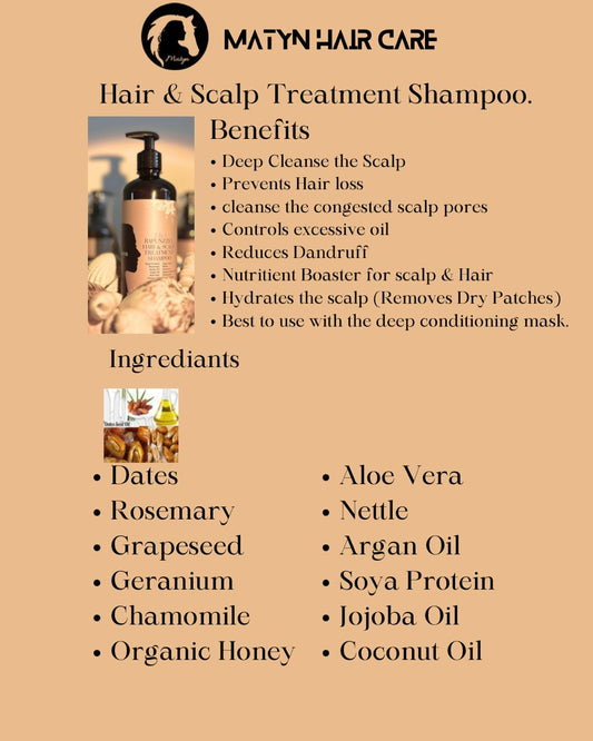Organic Rapunzel Treatment Shampoo 500ml