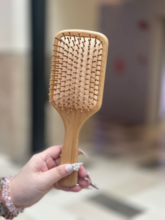 Bamboo Square Hair Brush