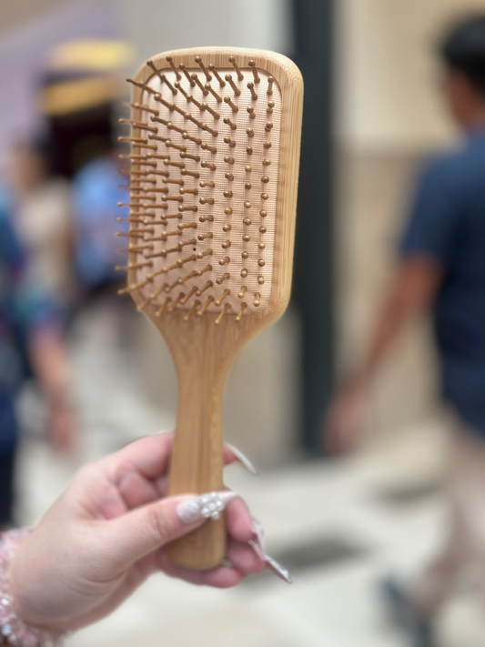 Bamboo Square Hair Brush