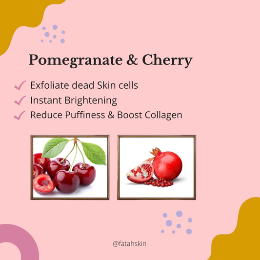 POMEGRANATE & CHERRY - Body Scrub + Treatment - 250ml