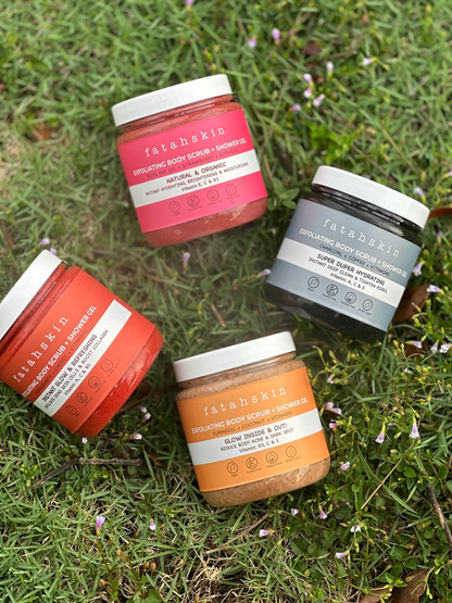 POMEGRANATE & CHERRY - Body Scrub + Treatment - 250ml